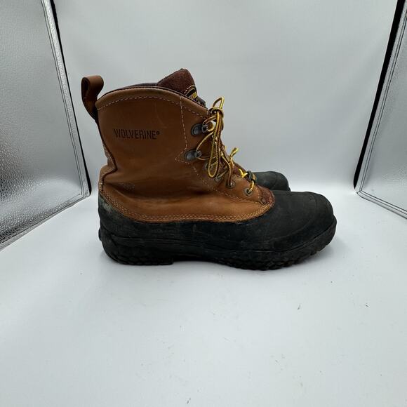 Men’s Wolverine W05698 Brown Swampmonster Steel Toe Boot size 9.5M - Picture 1 of 6